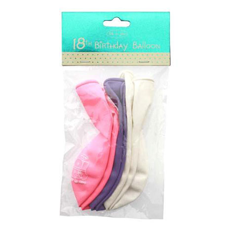 18th Birthday Me to You Bear Balloons Pack of 6 £1.19